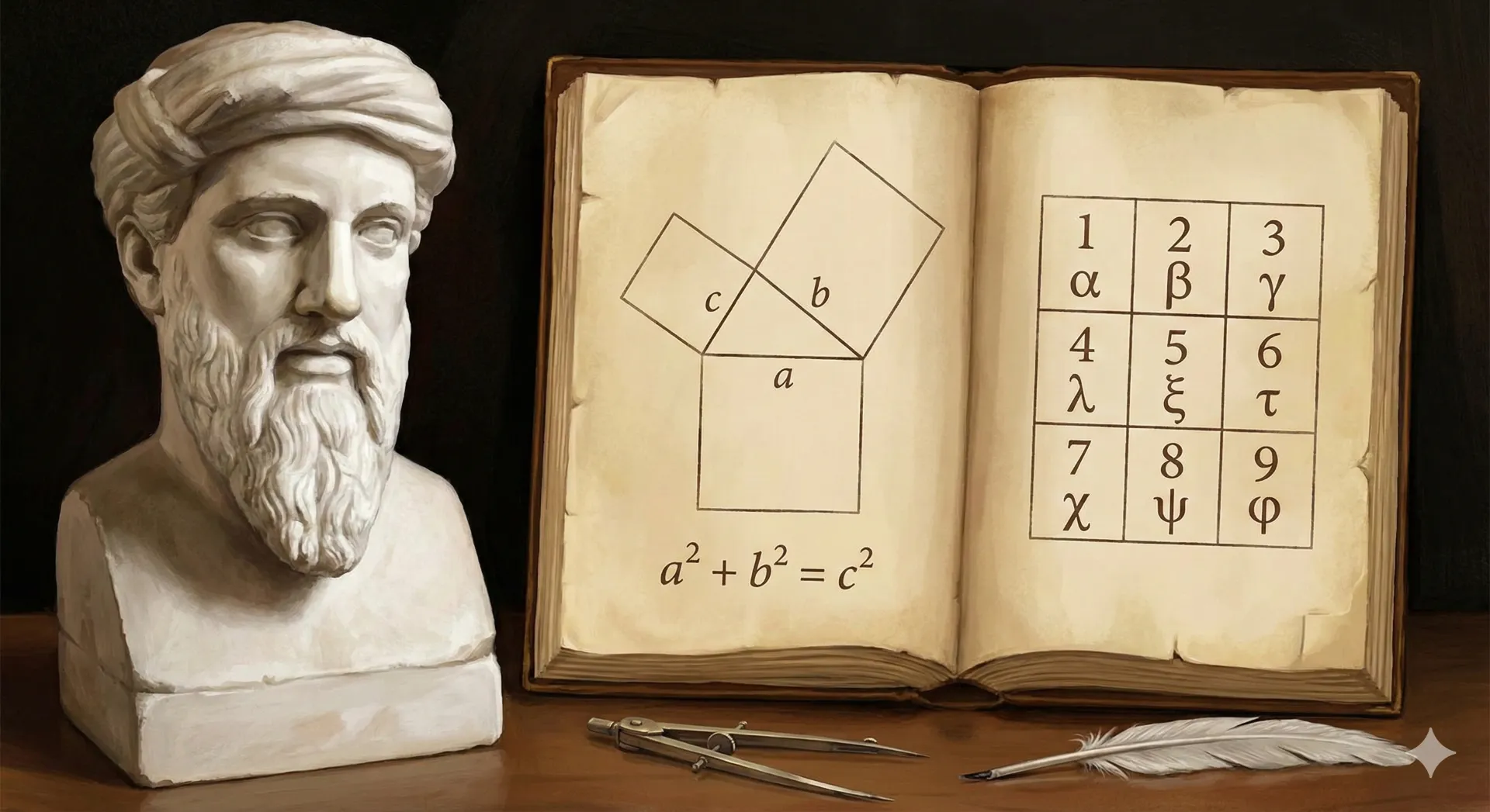 Biểu đồ ngày sinh theo trường phái Pythagoras