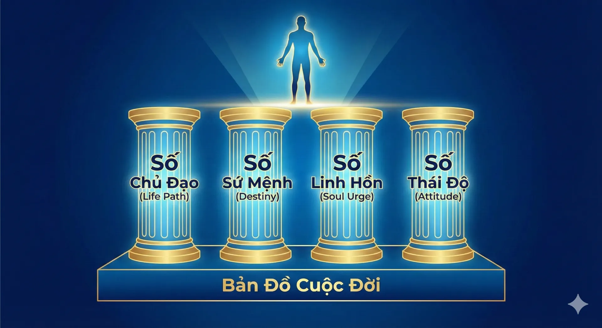 Cấu trúc bản đồ Thần số học toàn diện