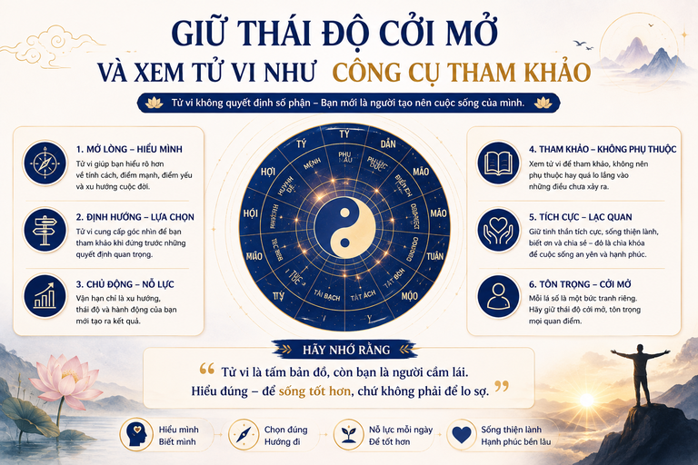 Tham khảo thông tin từ lá số tử vi