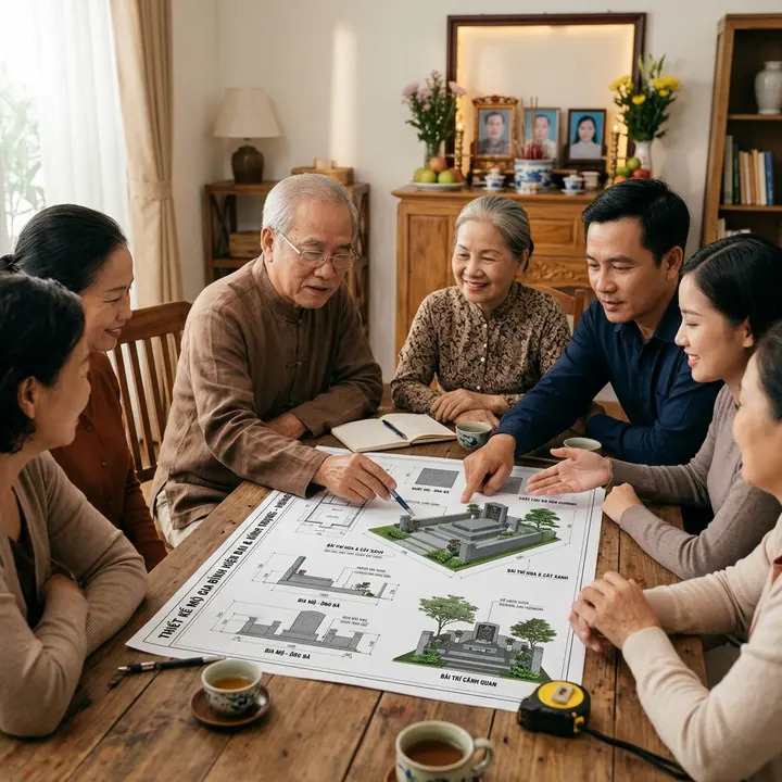 Xây Sửa Mộ Phần Cần Lưu Ý Gì? Đồng Thuận Gia Đình, Pháp Lý Và Lễ Tạ