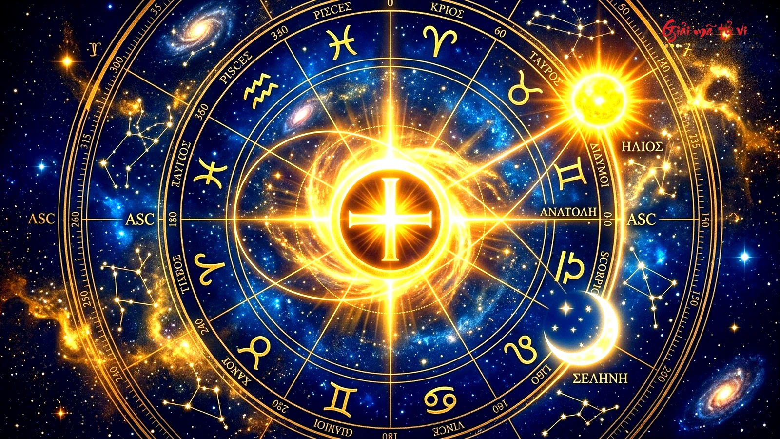 Bản đồ chiêm tinh tài chính Financial Astrology và ma trận thịnh vượng 12 cung hoàng đạo