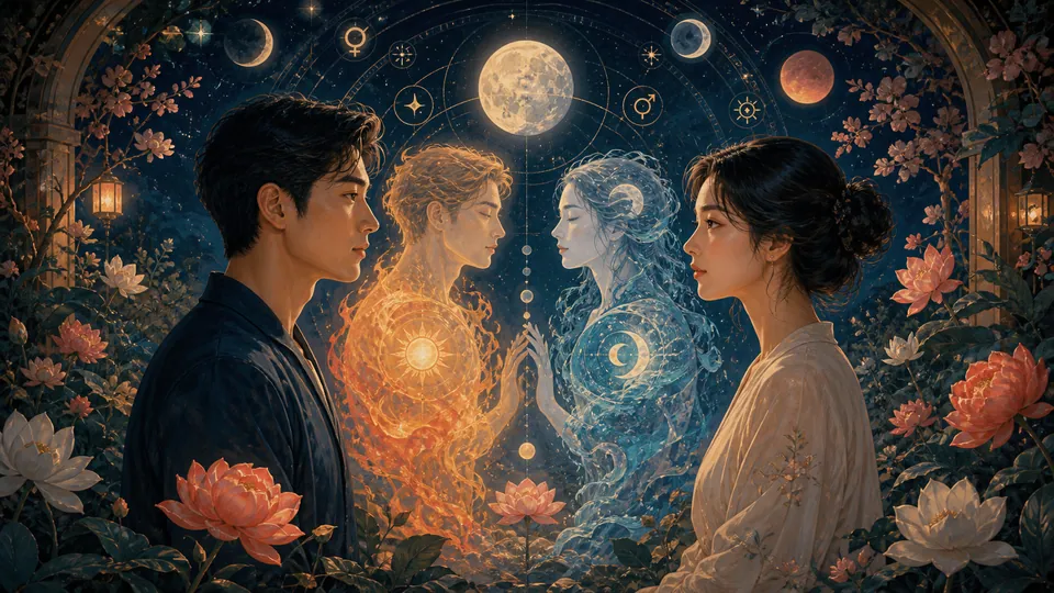 Minh họa cơ chế phóng chiếu Anima và Animus trong quan hệ