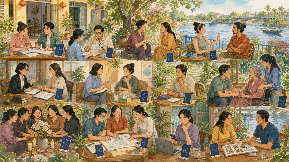 Mười hai cách tiếp cận tài chính chung ranh giới biến cố và hỗ trợ theo bối cảnh