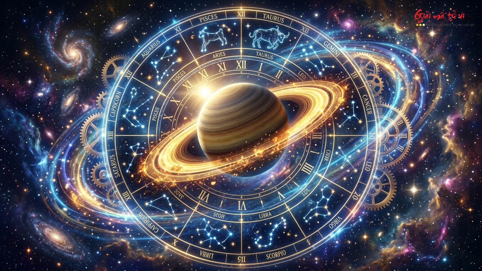 Sao Thổ Trở Về Saturn Return trên bánh xe hoàng đạo và dòng chảy thời gian vũ trụ
