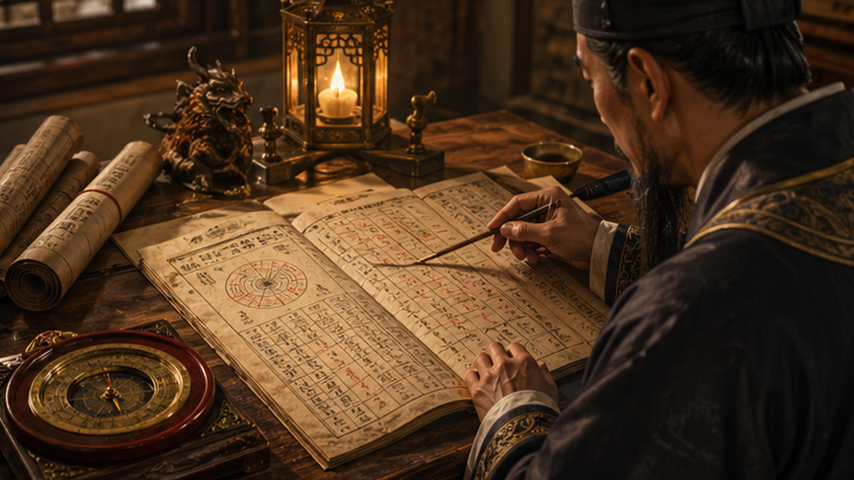 Minh họa chu kỳ 60 năm Can Chi và cách ghép âm dương
