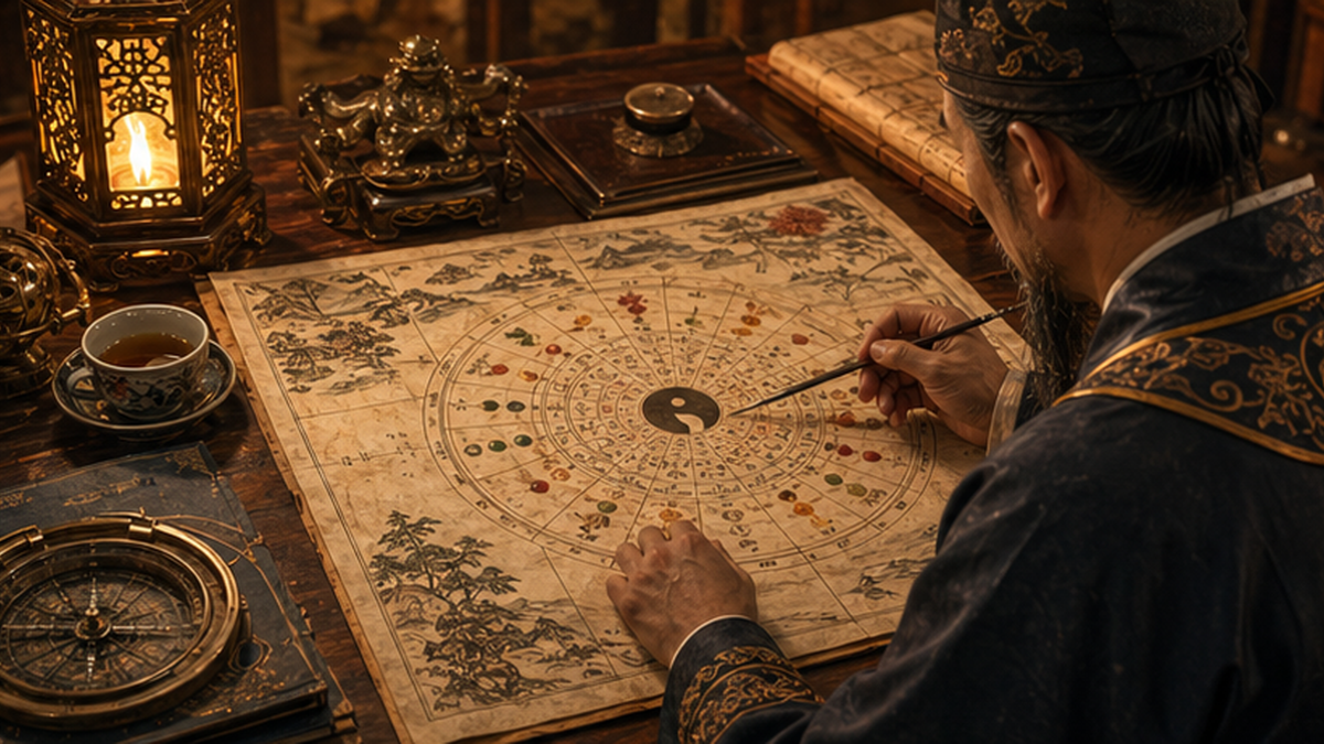 Quy trình dự đoán vận may thách thức sắp tới trong tử vi