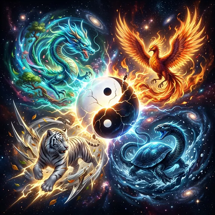 Đồ hình Âm Dương Tứ Tượng