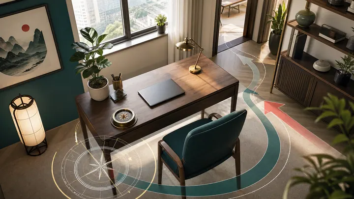 Mẫu Luận Phong Thủy Bàn Làm Việc Tại Nhà