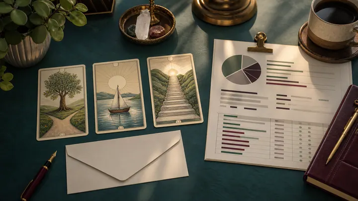 Mẫu Trải Bài Tarot Khi Phân Vân Nghỉ Việc