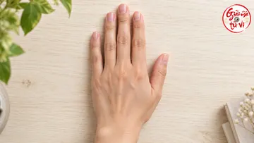 Các ngón tay trong một bàn tay tự nhiên