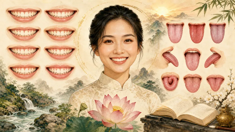 Minh họa tướng răng và tướng lưỡi dưới góc nhìn văn hóa lịch sử