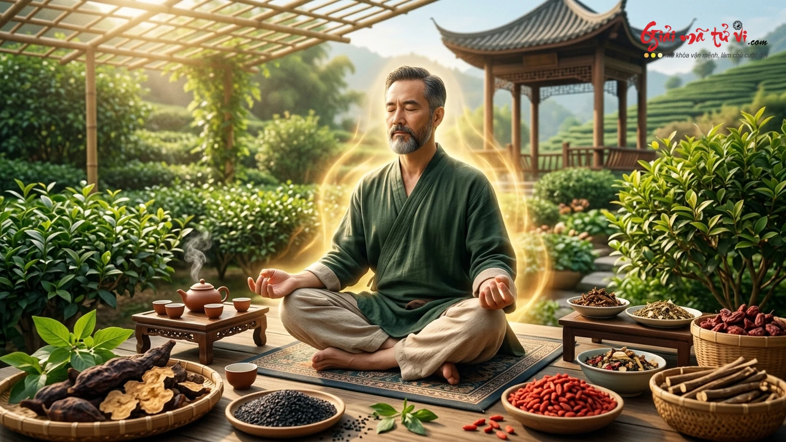 Nghệ thuật Dưỡng Huyết Dưỡng Thận, Thiền Định Khí Công và Tỉa Râu Tóc Khai Quang Đổi Vận trong Nhân tướng học