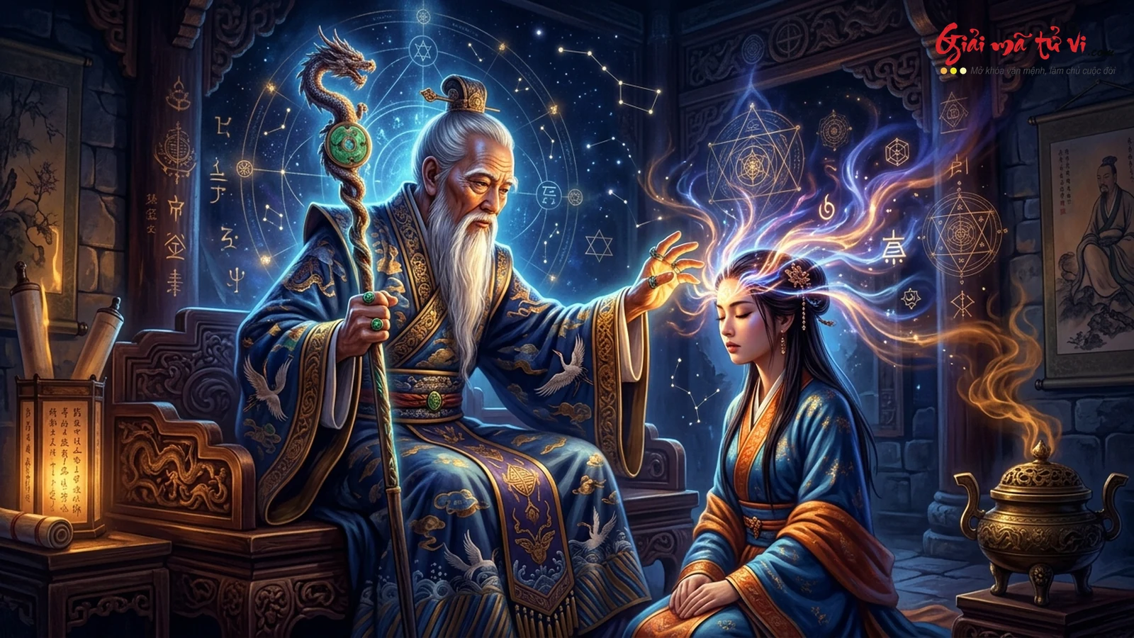 Đồ hình Mi Tướng Học Toàn Thư – Bậc hiền triết Á Đông quán chiếu linh quang Bảo Thọ Quan, giải mã cấu trúc 36 dáng lông mày và thần khí trong Nhân tướng học