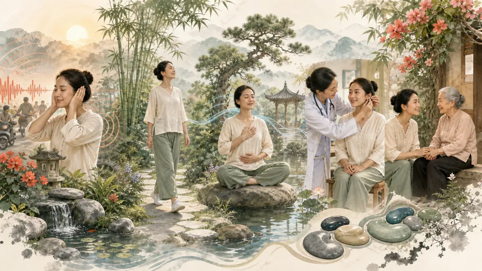 Minh họa các thực hành an toàn chăm sóc thính giác và lắng nghe