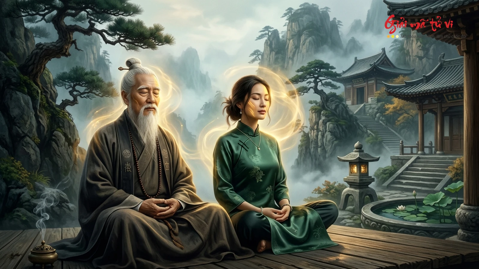 Nghệ thuật Tu Tâm Dưỡng Khí – Thiền định quán chiếu chuyển hóa sát khí gò má thành từ quang lãnh đạo trí tuệ và bình an nội tâm