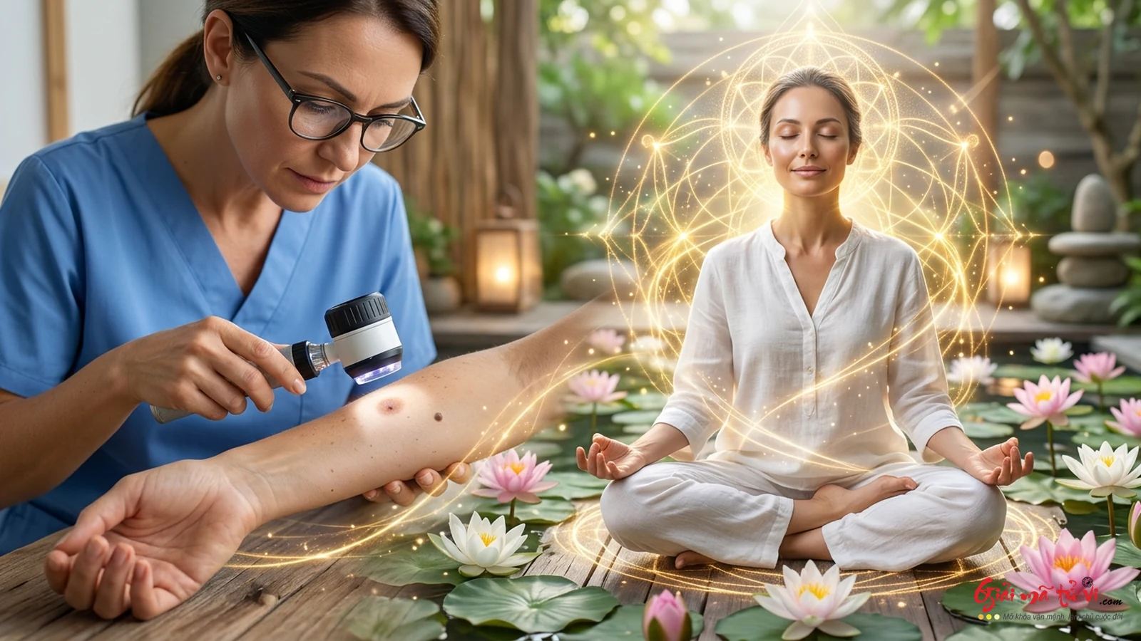 Quy tắc da liễu ABCDE nhận diện nốt ruồi bệnh lý và triết lý Tướng tùy tâm sinh - Tu tâm cải tướng đỉnh cao