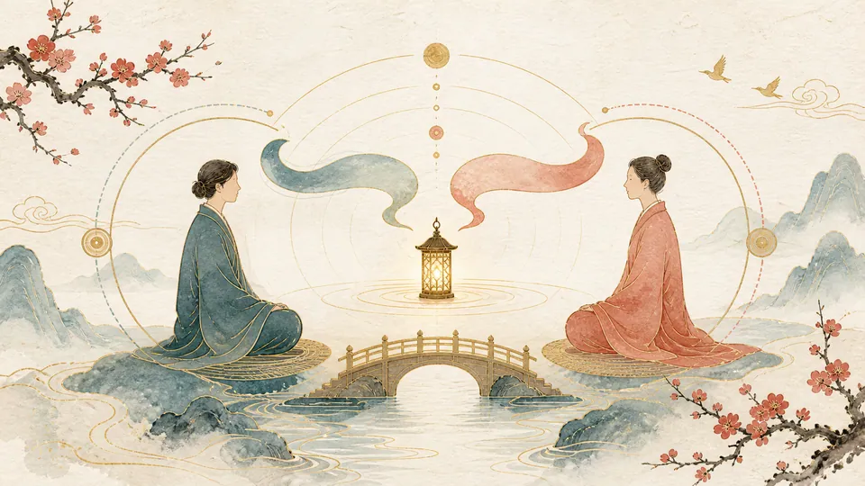 Minh họa giao tiếp tôn trọng qua lắng nghe ranh giới cá nhân và sự đồng thuận