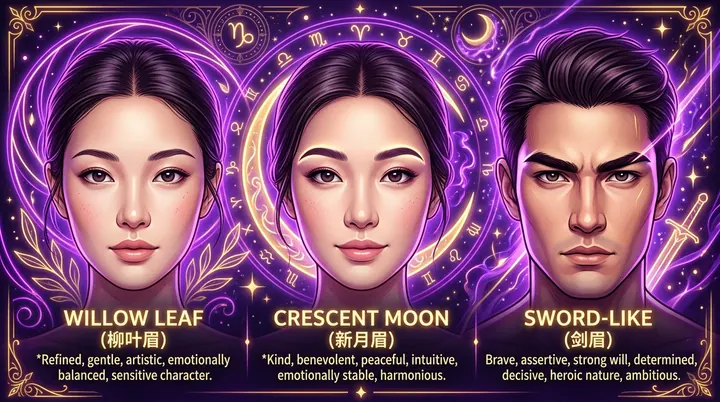 Xem tướng lông mày Bảo Thọ Quan