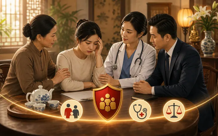 Lo lắng vì chuyện tâm linh: khi nào cần nhờ người thân, bác sĩ, luật sư?