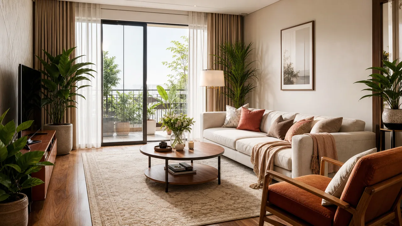 Góc nội thất sáng và cân bằng dùng để tham khảo khi bố trí phòng đọc sách và góc học tập