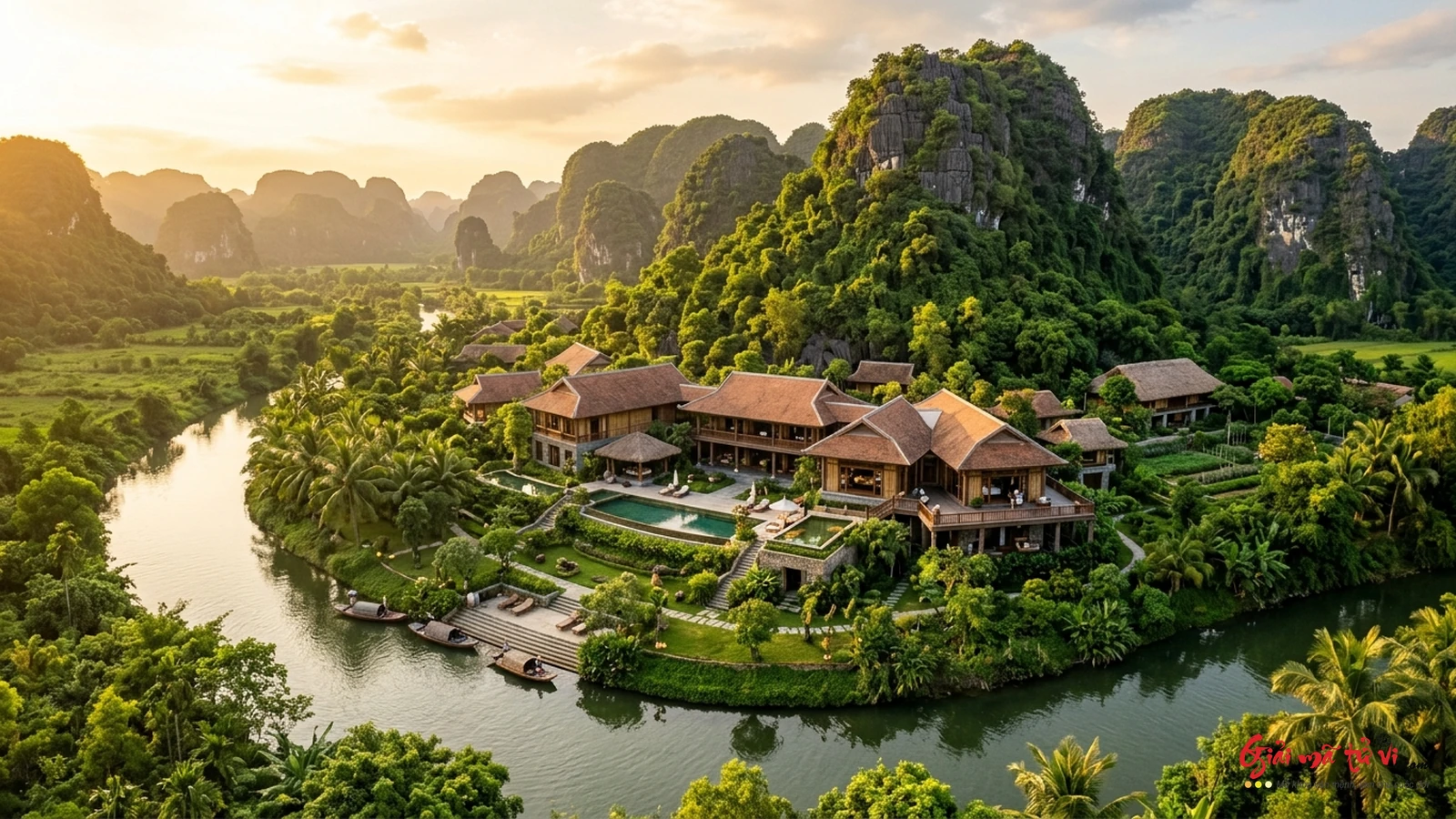 Thủy Pháp Hồ Cá Koi Biệt Thự Vận 9 Minh Đường Tụ Thủy Chiêu Tài Tụ Khí