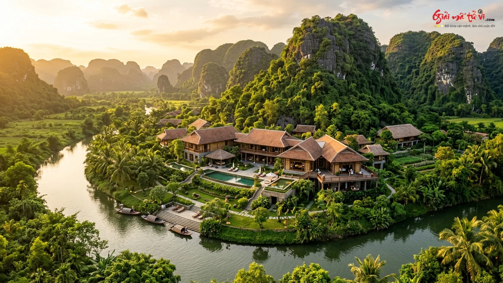 Cảnh quan địa mạo non nước sông núi Việt Nam hài hòa âm dương địa khí vượng tài phong thủy