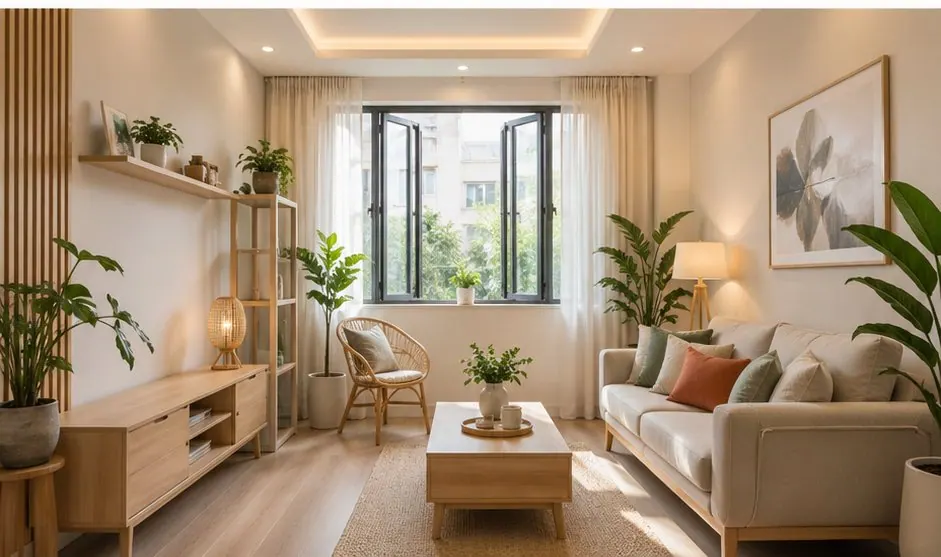 Hóa Giải Nhà Thiếu Ánh Sáng, Ẩm Thấp Để Tăng Sinh Khí Và Sức Khỏe: vật phẩm và bố cục hỗ trợ tăng dương khí, giảm ẩm mốc, cải thiện sức khỏe sinh hoạt và cảm giác sống
