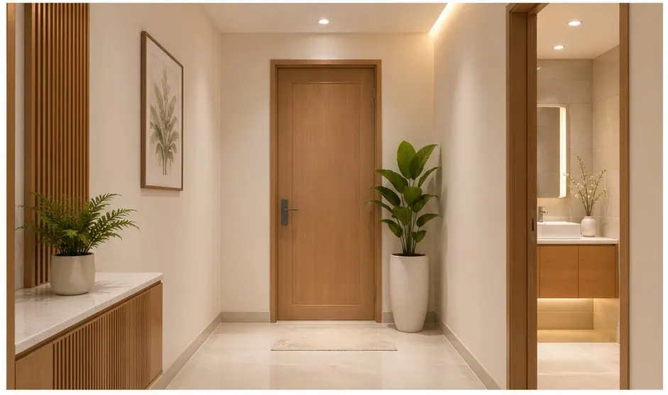 Hóa Giải Nhà Vệ Sinh Giữa Nhà: Cách Giảm Uế Khí Và Ẩm Mốc: vật phẩm và bố cục hỗ trợ giảm mùi, giảm ẩm, giữ trung tâm nhà sáng sạch và tránh ảnh hưởng đến sức khỏe sinh hoạt