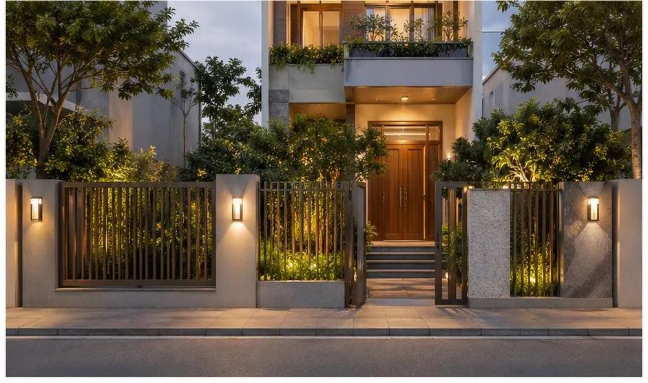 Nhà Bị Đường Đâm Thẳng Vào: Mẹo Phong Thủy Hóa Giải Sát Khí An Toàn: vật phẩm và bố cục hỗ trợ làm chậm dòng khí gấp, giảm cảm giác bị xung trực diện và tăng an toàn cho sinh hoạt
