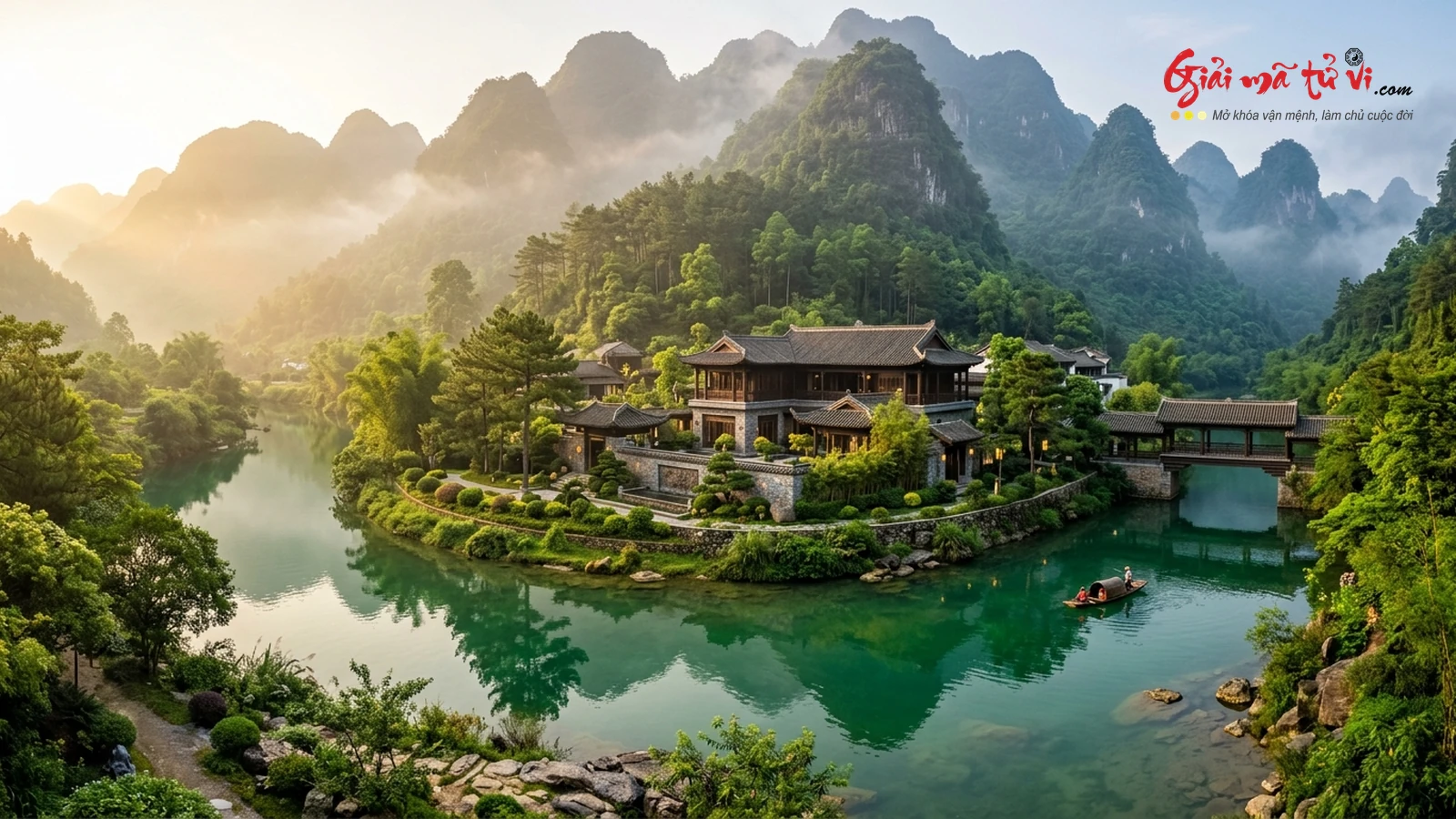 Quy hoạch hoa viên nghĩa trang sinh thái gia tộc chuẩn phong thủy vận 9 hồ sen tụ thủy minh đường thanh tịnh