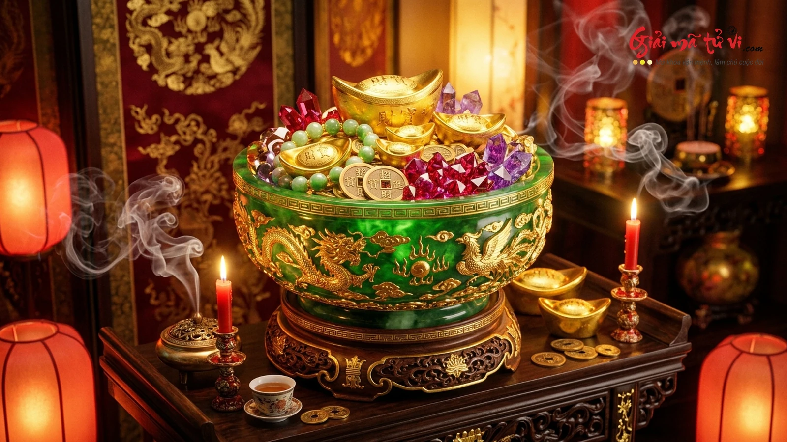 Đồ hình tổng quan Phong Thủy Cung Tài Vị Toàn Thư – Tuyệt kỹ định vị Minh Tài Vị, Ám Tài Vị và thiết lập trận đồ Tụ Bảo Bồn chiêu tài Vận 9