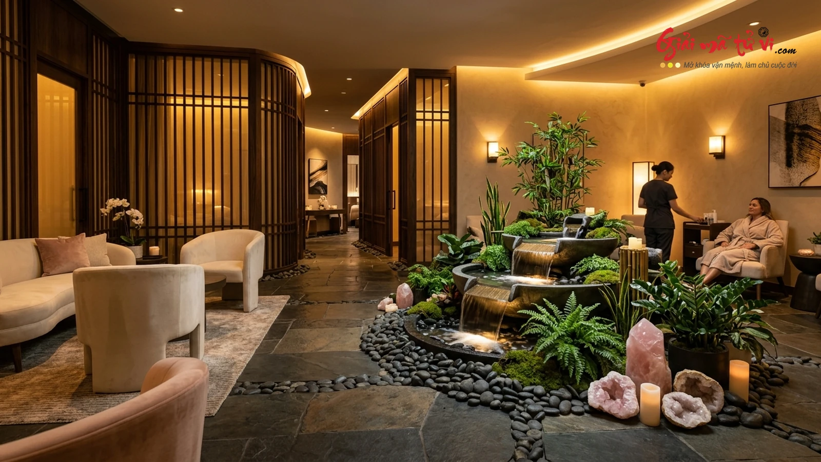 Phong Thủy Spa & Thẩm Mỹ Viện Toàn Thư: Không Gian Nghỉ Dưỡng Trị Liệu Chuẩn Phong Thủy Vận 9