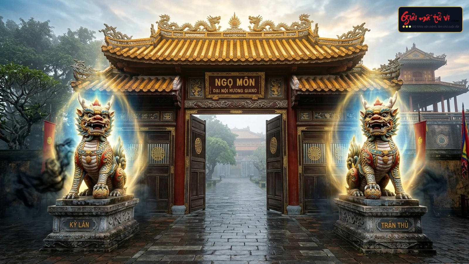 Hóa giải sát khí đường đâm thương sát và hình sát đô thị bằng linh thạch trấn trạch