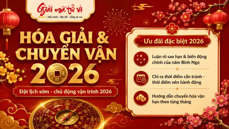 Banner Hóa giải và chuyển vận 2026