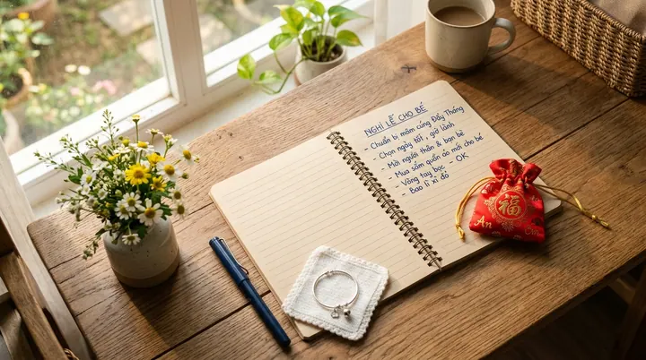 Checklist Nghi Lễ Vòng Đời Trẻ Nhỏ: Ứng Dụng Thực Tế Và Lỗi Cần Tránh
