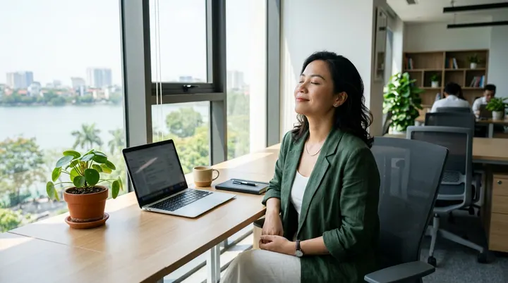 Nhóm sáng lập và quản lý dự án thảo luận chiến lược chọn ngày ra mắt sản phẩm mới trên bảng kế hoạch