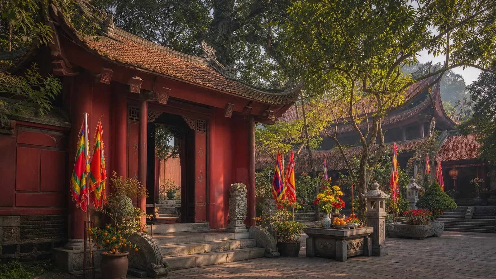 Không gian đền phủ, đình miếu Việt Nam trong văn hóa tâm linh dân gian