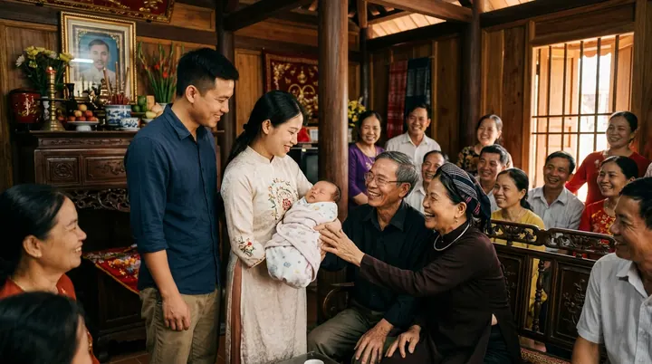Lễ Ra Mắt Họ Hàng Cho Bé: Gặp Mặt Đầu Đời Và Cách Tổ Chức Vừa Sức