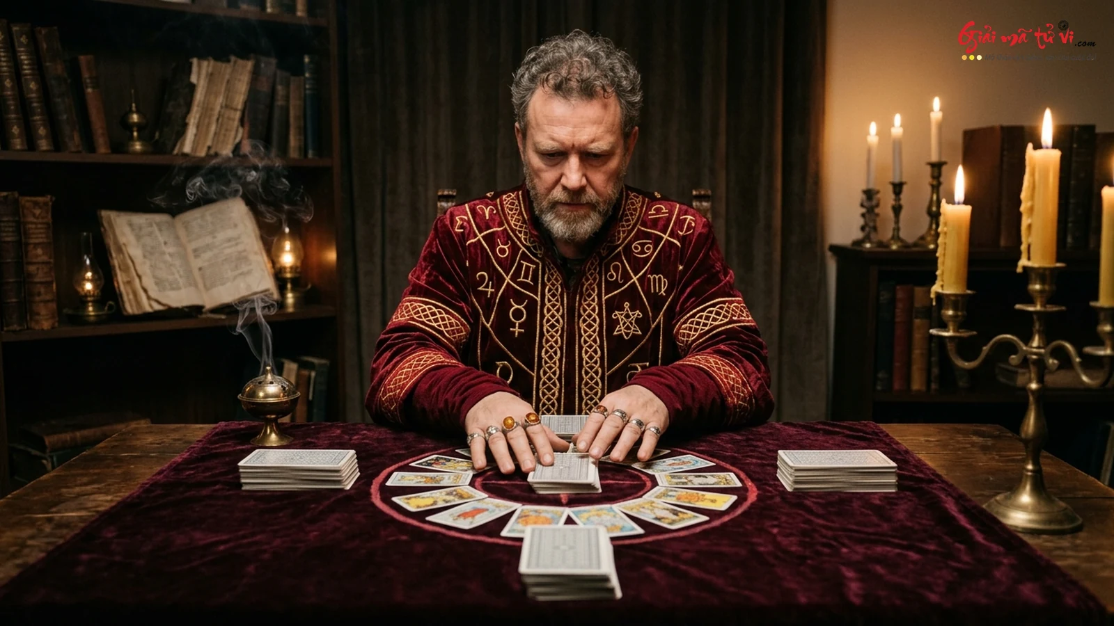 Kỹ thuật đại pháp trải bài The Opening of the Key (OOTK) 5 giai đoạn toàn thư trong Tarot Hội Kín Golden Dawn