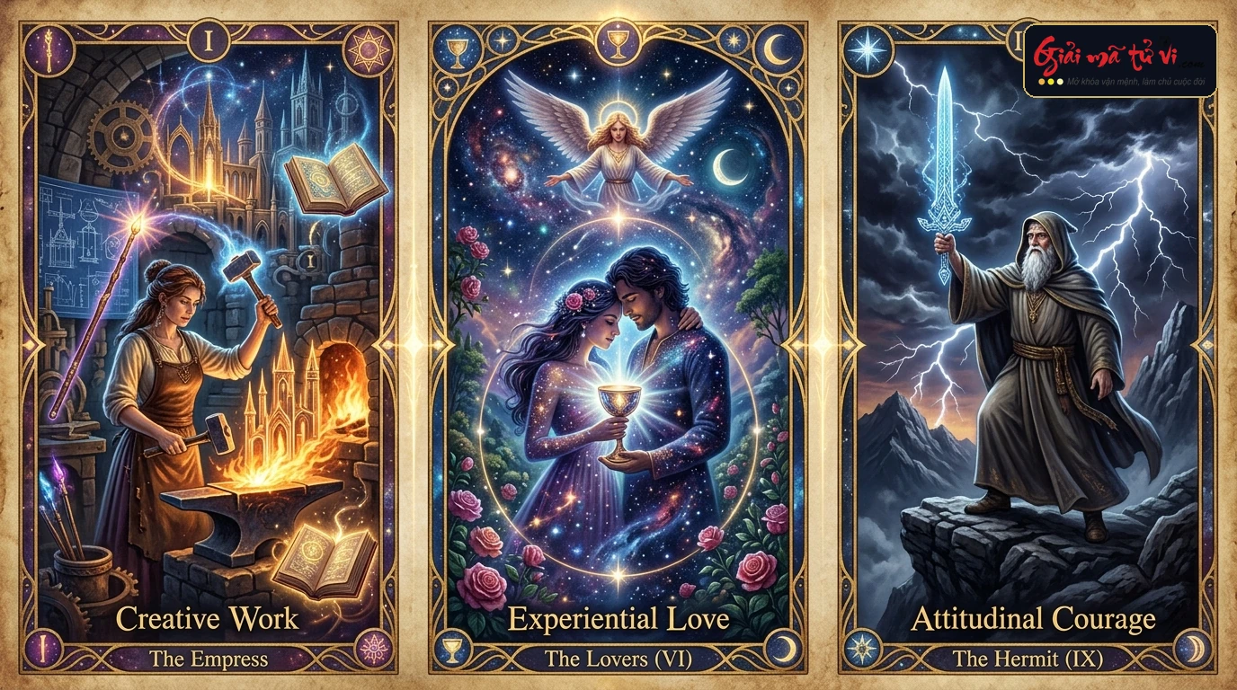 Ba Con Đường Kiến Tạo Ý Nghĩa Cuộc Đời Theo Viktor Frankl và Sự Ánh Xạ Trong 78 Lá Bài Tarot