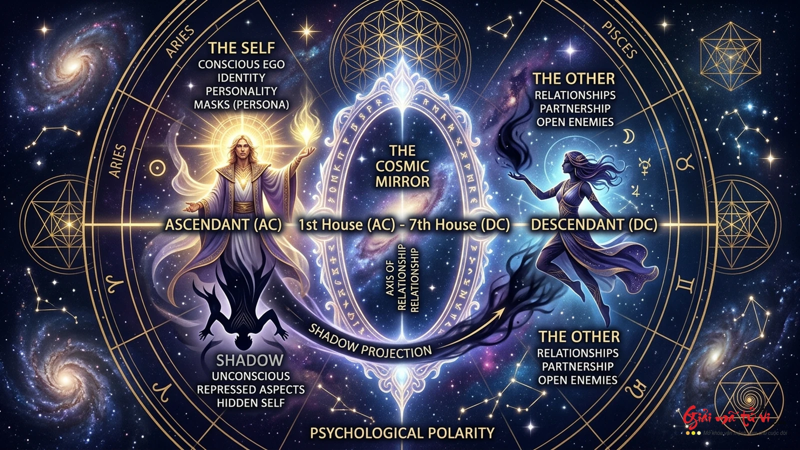 Tấm gương phản chiếu bản ngã Carl Rogers – Sự hợp nhất giữa Real Self và Ideal Self qua nghệ thuật biểu tượng Tarot và ánh sáng thấu cảm vô điều kiện