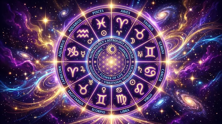 Bản đồ thần số học Pythagoras với các con số chủ đạo và biểu đồ ma trận năng lượng tự nhận thức