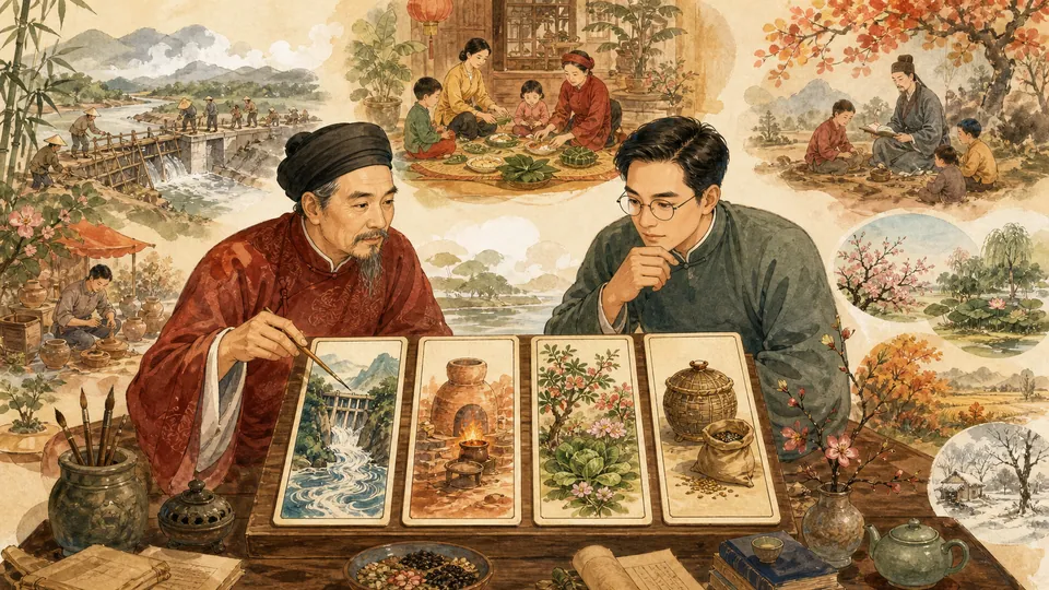 Học giả đối chiếu các trụ biểu tượng với hoàn cảnh đời sống và nhiều cách diễn giải