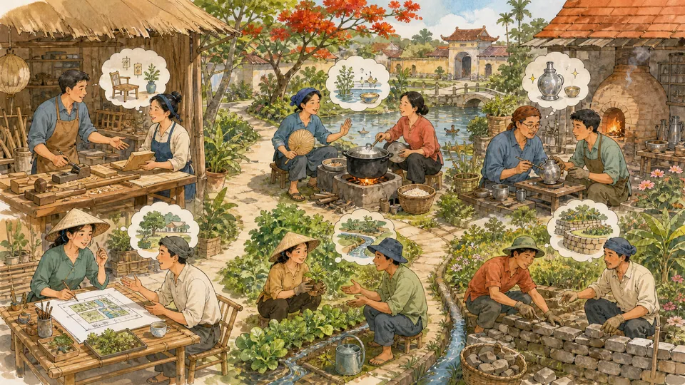 Năm cặp căng thẳng đời sống được xử lý bằng mục tiêu chung lắng nghe thử nghiệm và ranh giới