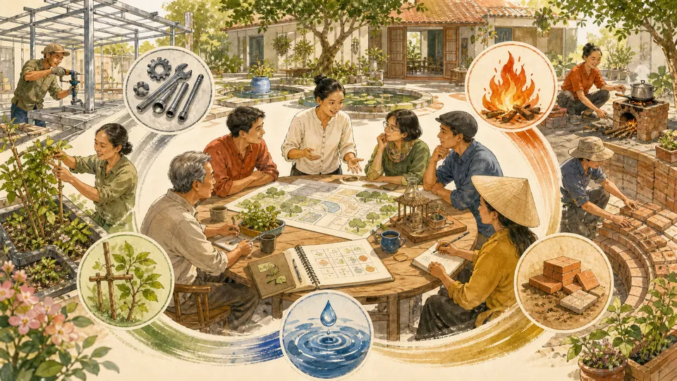 Ngũ Hành được dùng như ẩn dụ để cân bằng nguồn lực giao tiếp và giải quyết vấn đề thực tế