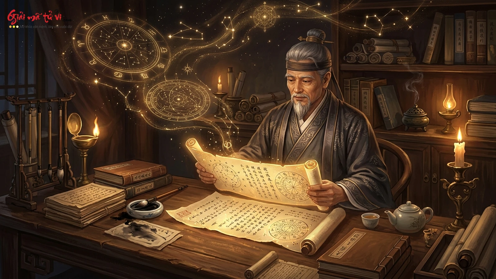 Phương pháp đối chiếu đại vận và lưu niên thái tuế xác định năm kết hôn trong tử vi