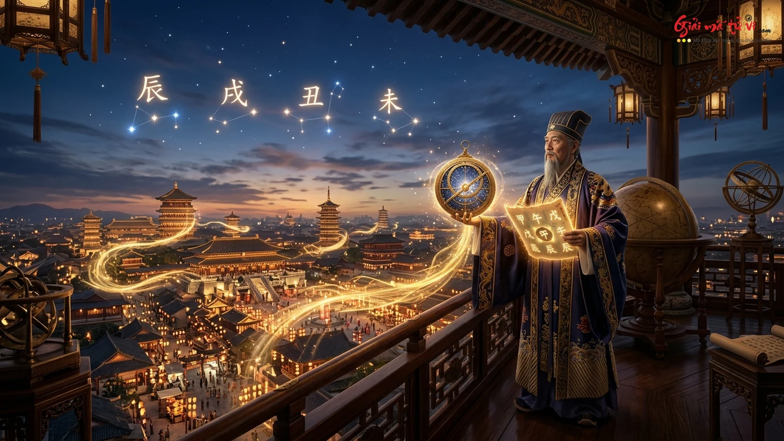 Bậc thầy mưu lược chiêm nghiệm bản đồ Tứ Mộ Khố hoạch định chiến lược tài chính thịnh vượng