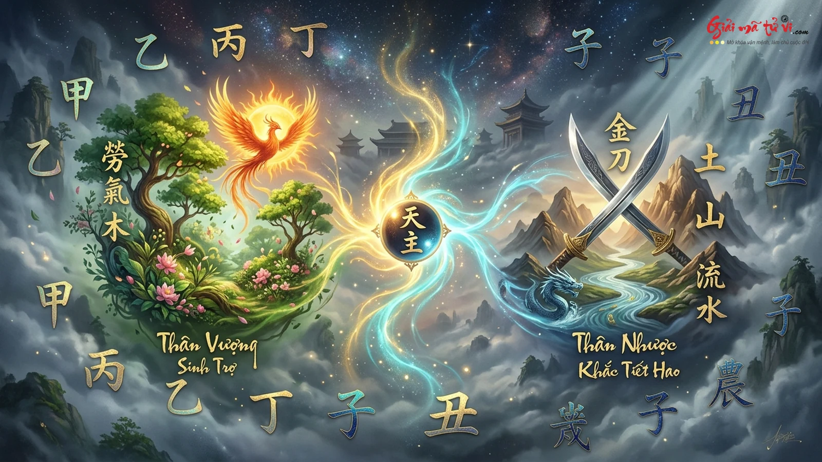 Thân Vượng Thân Nhược Trong Bát Tự Tứ Trụ Toàn Thư Cân Đo Năng Lượng Nhật Chủ Chuẩn Tử Bình