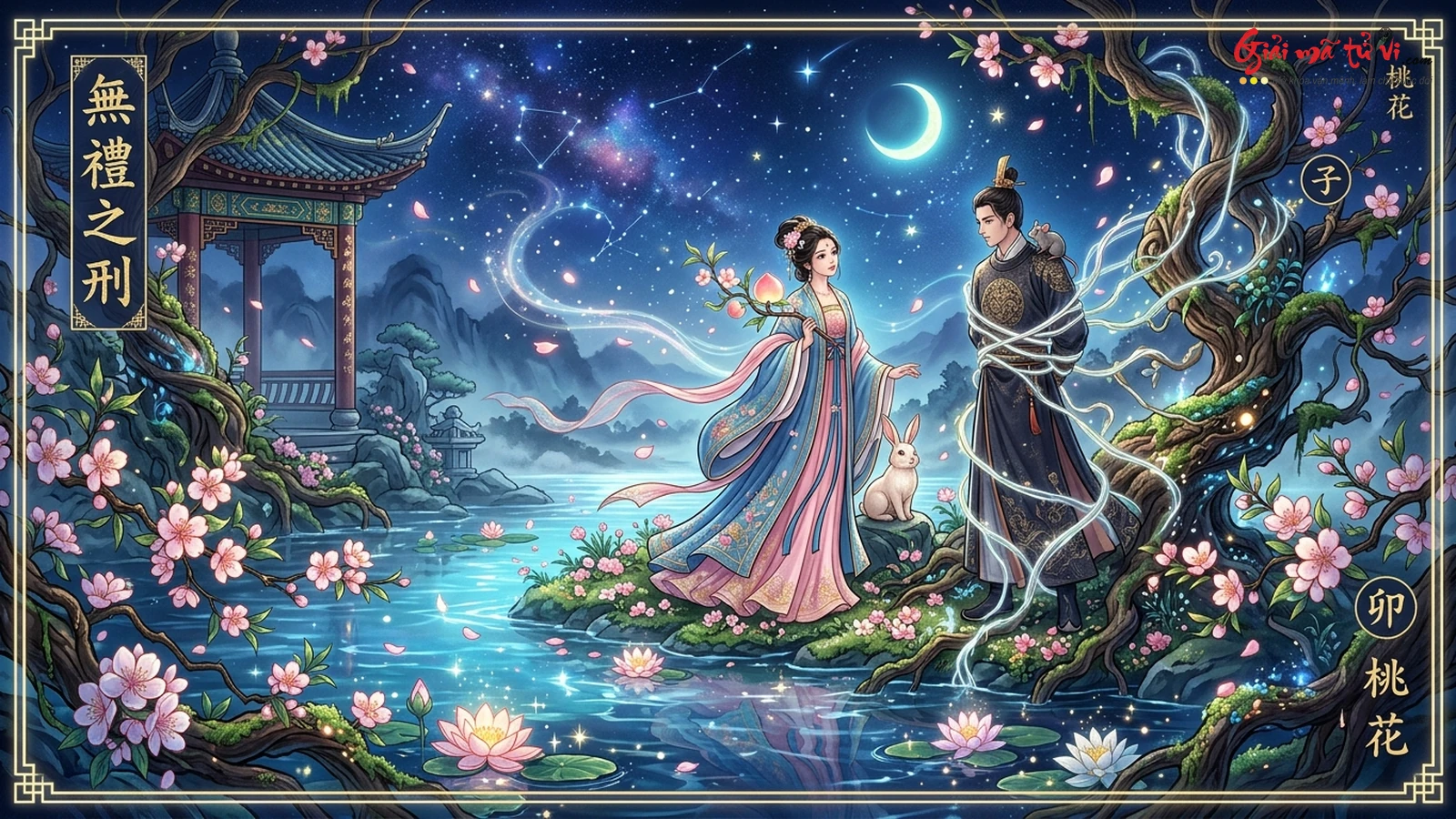 Vô Lễ Chi Hình Tý Mão Trong Bát Tự Tứ Trụ Toàn Thư Đào Hoa Sát