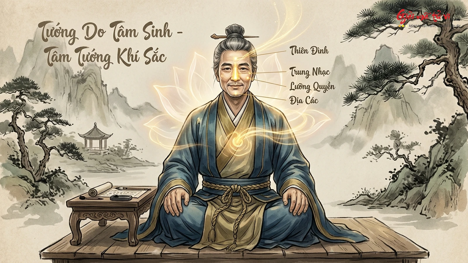 Tướng Do Tâm Sinh Tâm Tướng Khí Sắc Tu Dưỡng Nội Tâm Chuyển Hóa Cát Tướng Cung Tài Bạch Trong Nhân Tướng Học